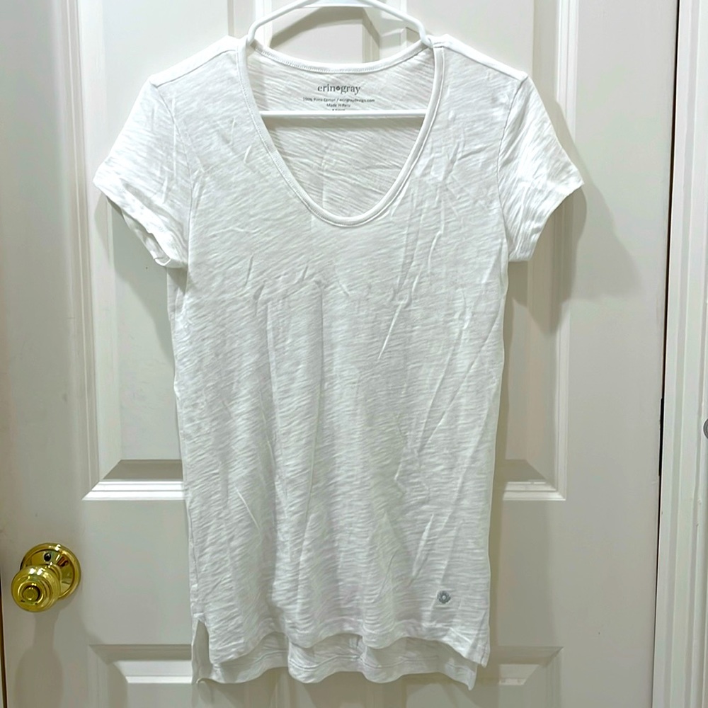 XS Erin Gray White T-shirt
